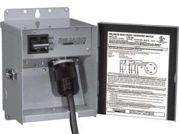A basic transfer switch from Reliance