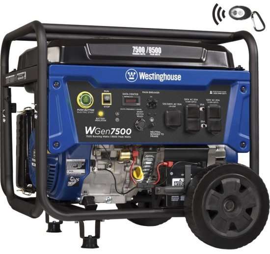Westinghouse WGen7500 portable generator
