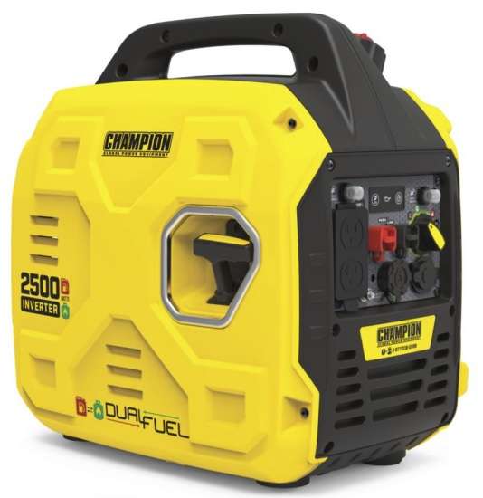 Champion 2500 Watt Dual Fuel Generator Gen Power